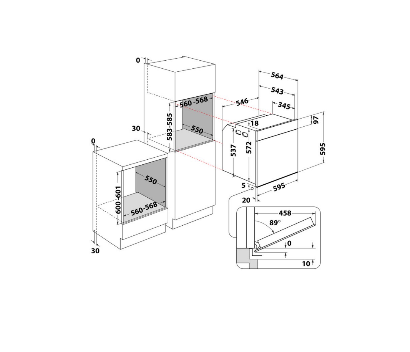 Духова шафа Whirlpool AKZ9S 8220 FB - 12