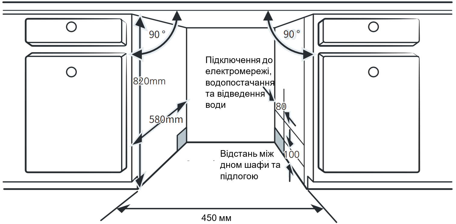 Посудомийна машина Interline DWI 549 BSA  GA++ - 9