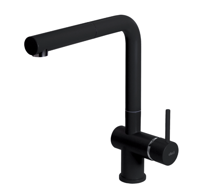 Змішувач Elleci Stream plus black 86 - 1