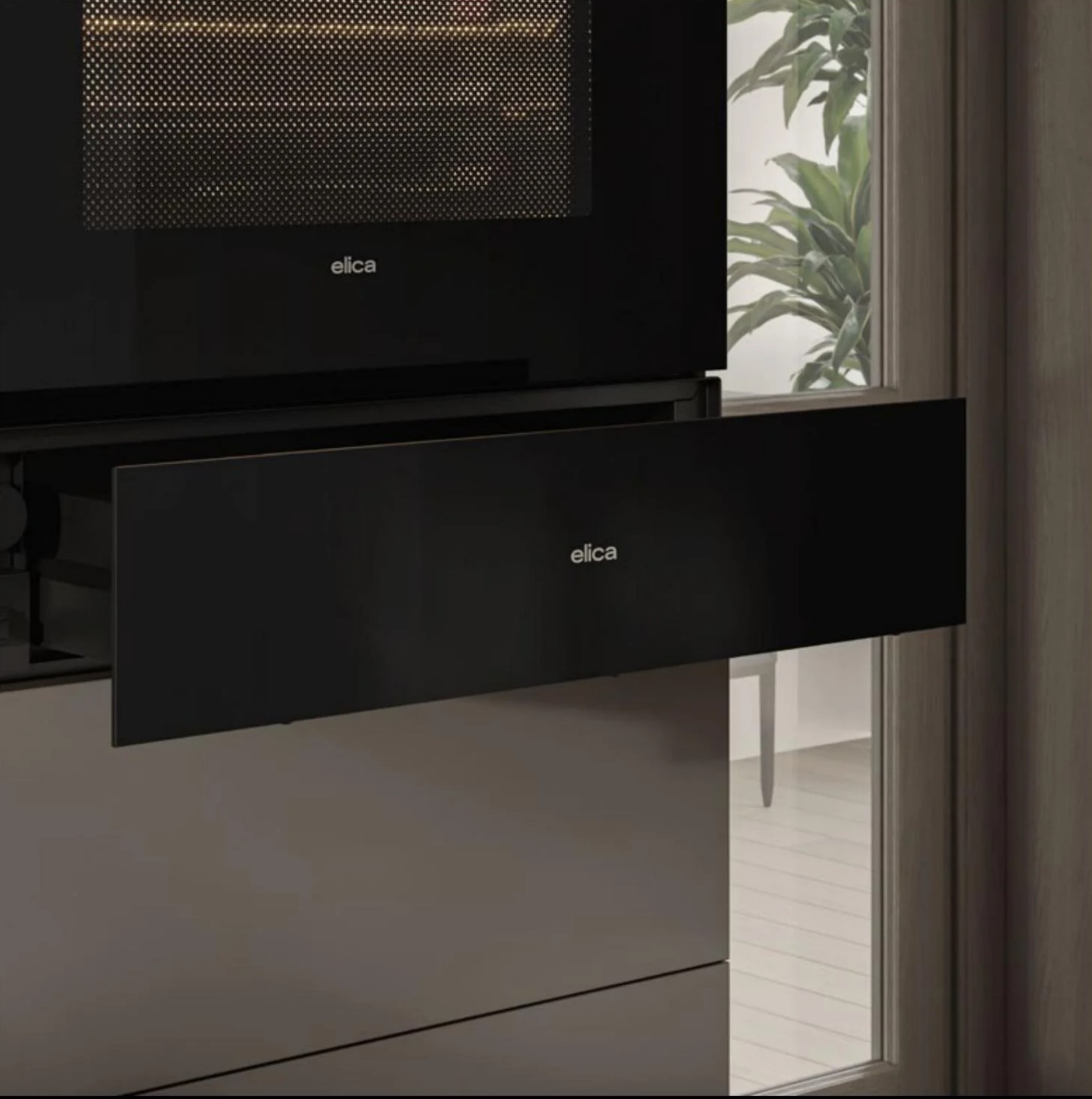 Шафа для підігріву посуду Elica VIRTUS WARM DRAWER 60 PP BL - 3