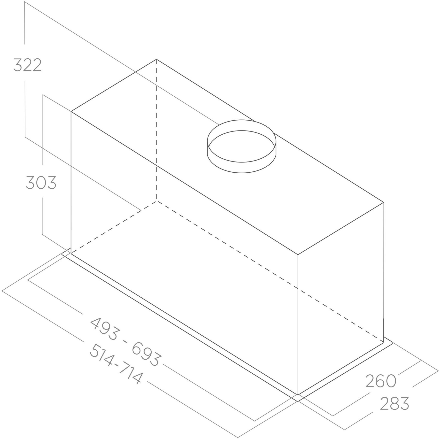 Витяжка Elica LANE SENSOR @ BLMAT/A/72 - 3