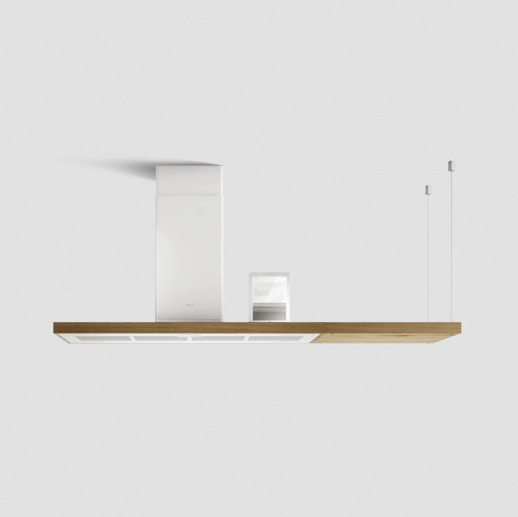 Витяжка Elica BIO ISLAND WH/A/120X53 ROVERE - 1