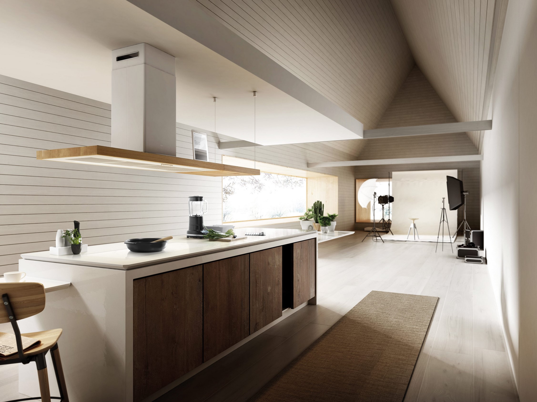 Витяжка Elica BIO ISLAND WH/A/120X53 ROVERE - 2