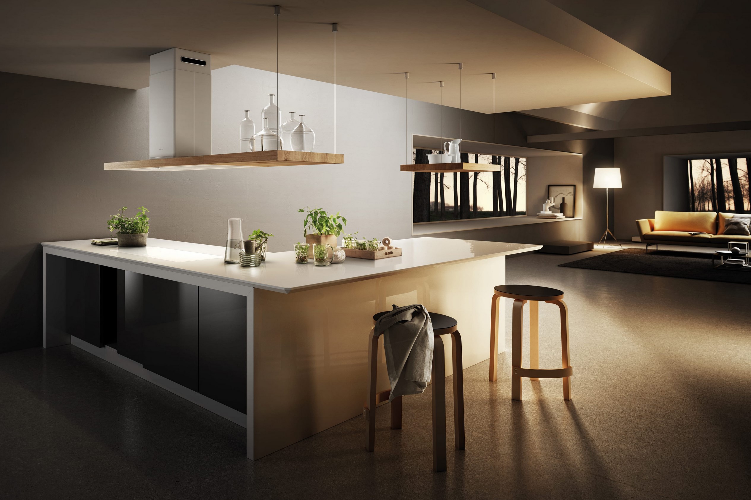 Витяжка Elica BIO ISLAND WH/A/120X53 ROVERE - 3