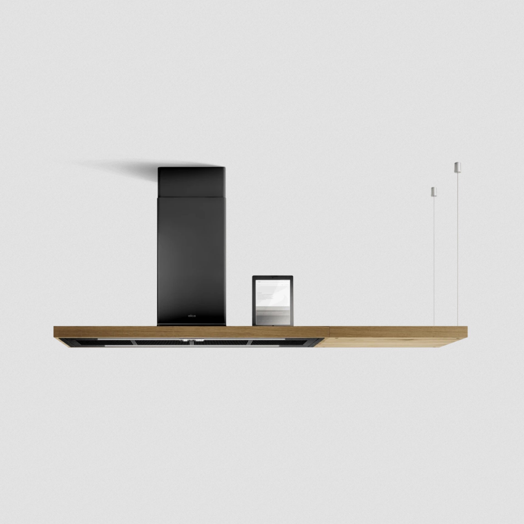 Витяжка Elica BIO ISLAND BLRO/A/120X53 ROVERE - 1