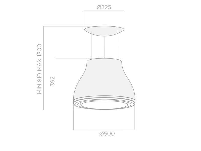 Витяжка Elica SHINING PELTROX/F/50 - 3
