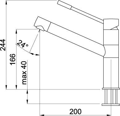 Змішувач Elleci Sava titanium 73 - 2
