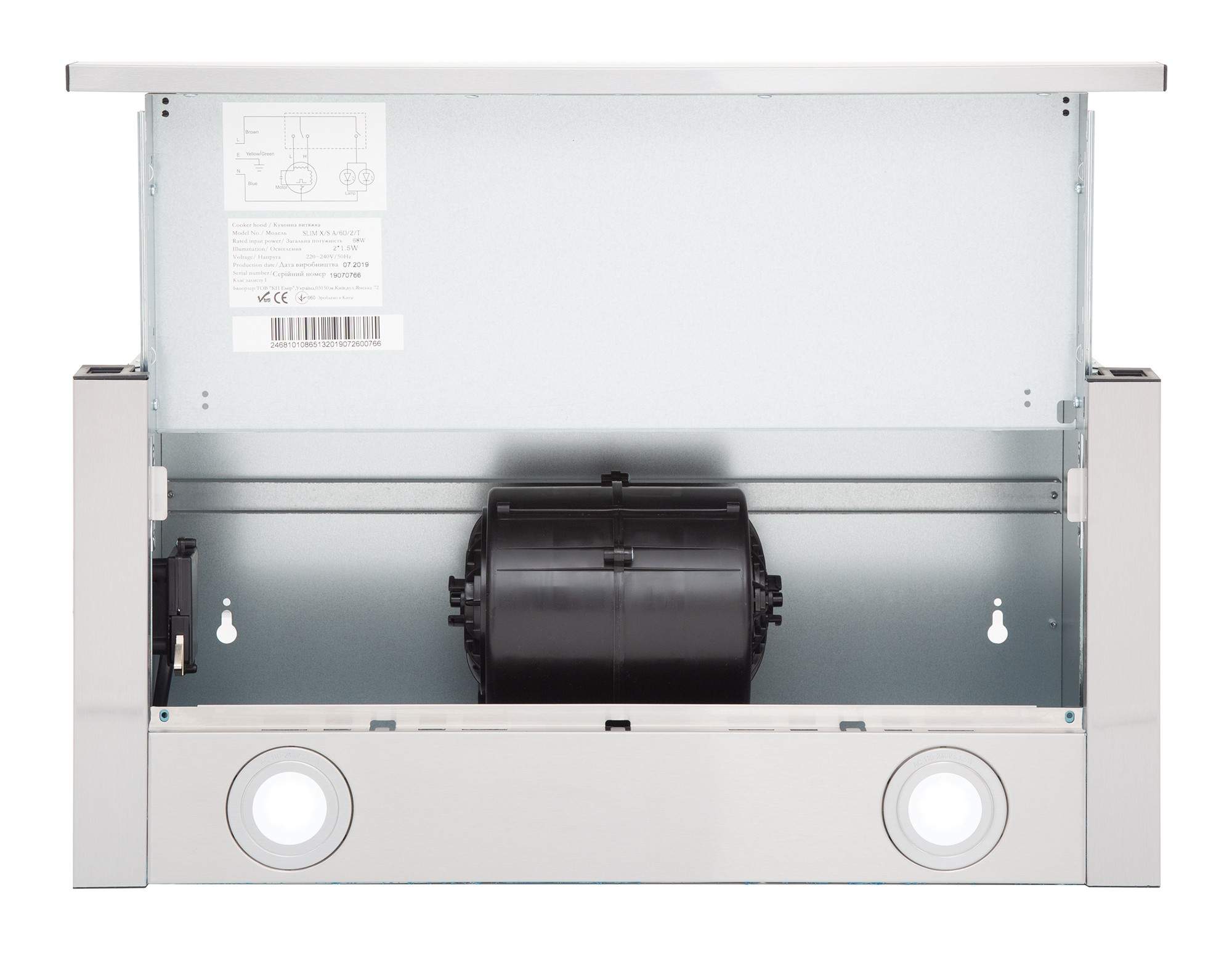 Витяжка Interline SLIM X/S A/60/2/T - 8