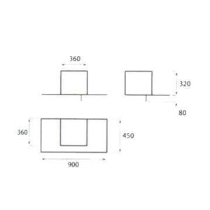 Витяжка Elica CUBE LIGHT TS F/90 - 2