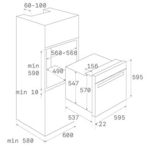 Духова шафа Teka iOVEN (WISH, Maestro) 41560160 - 2