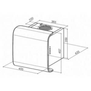 Витяжка Faber CARRE’ INOX F45 - 2