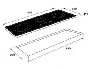 Варильна поверхня Teka IR 9330 HS код 10210165 - 2