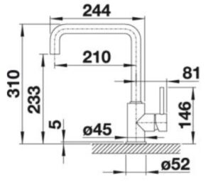 Змішувач Blanco BLANCO 523103 - 2