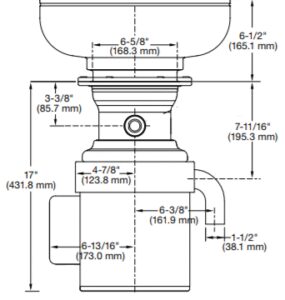 Подрібнювач In-sink-erator SS 100.   220- 380  V с чашей ( BOLW 5 ) - 2