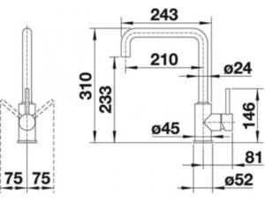 Змішувач Blanco BLANCO 523111 - 2