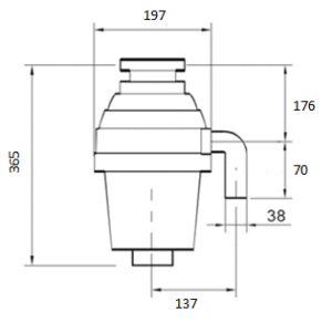 Подрібнювач Interline HELPER - 2