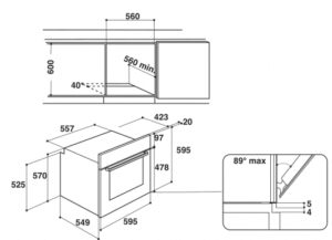 Духова шафа Whirlpool OAS KP8V1 IX - 2