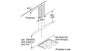 Витяжка Bosch DWB 66DM50 - 2