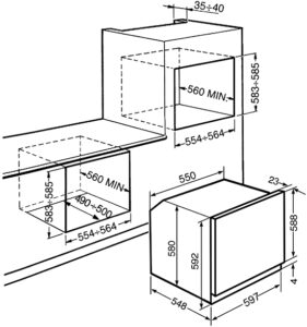 Духова шафа Smeg SF 6922NPZE1 - 2