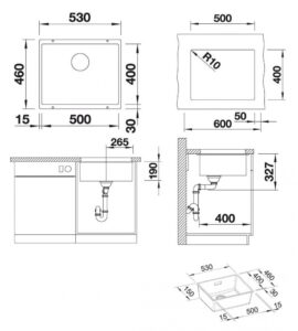 Мийка Blanco BLANCO 523434 - 2