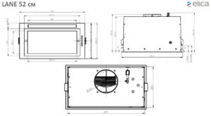 Витяжка Elica LANE WH/A/52 - 11
