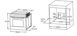Духова шафа Interline FEV 480 ECH BA - 2