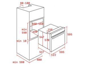 Духова шафа Teka HLB 8400  код 111000006 - 2