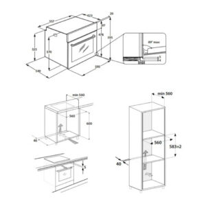Духова шафа Whirlpool OAS KN8V1 IX - 2