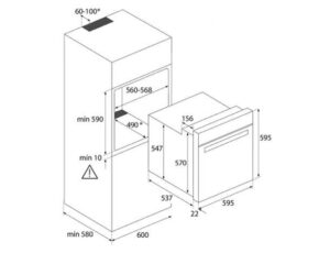 Духова шафа Teka HBB 635 код 111020012 - 2