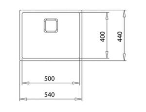 Мийка Teka FLEXLINEA RS15 50.40 код 115000012 - 2