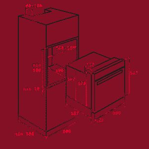Духова шафа Teka HRB 6400 VNS код 111010017 - 2