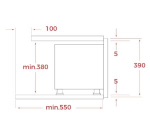 Мікрохвильова піч Teka ML 8220 BIS BK код 112030001 - 13