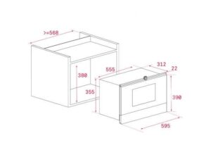 Мікрохвильова піч Teka ML 8220 BIS SM код 112030004 - 2