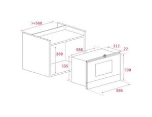 Мікрохвильова піч Teka MS 622 BIS  код 40584101 - 2