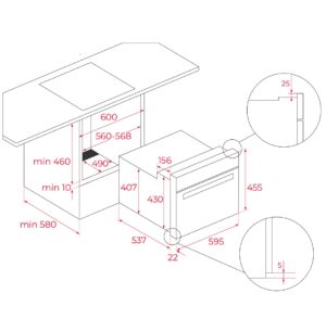 Духова шафа Teka HLC 8400 ST код 111130004 - 14