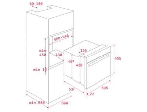 Духова шафа Teka HLC 8400 BK код 111130003 - 2
