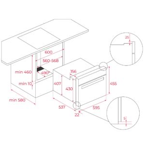 Духова шафа Teka HLC 8400 SM код 111130005 - 14