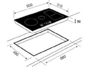 Варильна поверхня Teka IRF 9480 TFT  код 10210184 - 2
