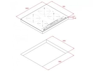 Варильна поверхня Teka IZC 64630 BK MST код 112500022 - 2