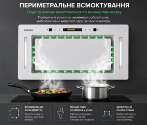 Витяжка Interline JOLLY WH A/60/GL/K - 22