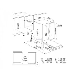 Посудомийна машина Smeg ST 4533IN - 2