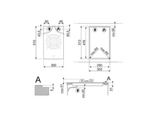 Варильна поверхня Smeg PV331CN - 5