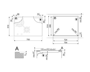Варильна поверхня Smeg PM3743D - 5