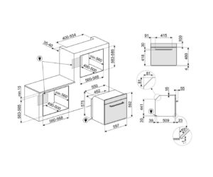 Духова шафа Smeg SF6905X1 - 3