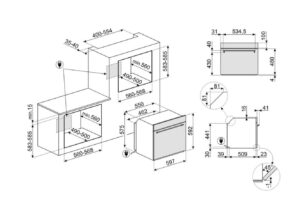 Духова шафа Smeg SO6302M2X - 12