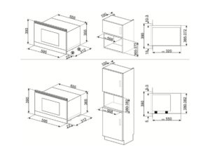 Мікрохвильова піч Smeg MP822NPO - 2