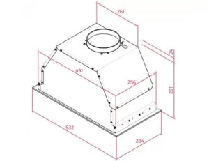 Витяжка Teka GFL 57650 код 113100002 - 2