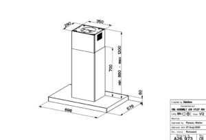 Витяжка Faber STILO GLASS SMART ISOLA A90 - 2