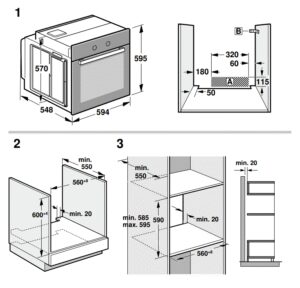 Духова шафа Bosch HBF 011BR0Q - 2