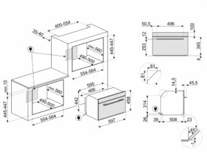 Духова шафа Smeg SO 4302S3X - 2